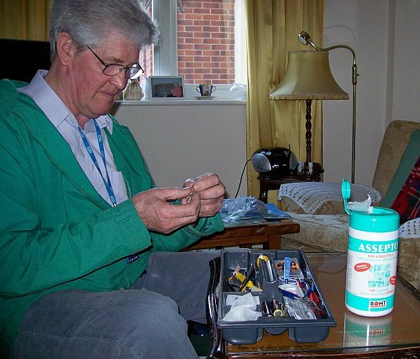 Replacing The Tubing