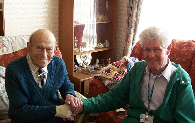 hiss volunteer and another patient